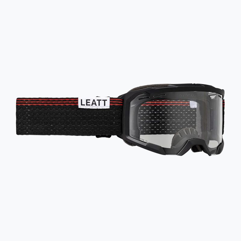 Leatt Velocity 4.0 MTB X-Flow black/clear cycling goggles
