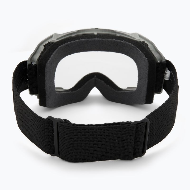 Leatt Velocity 4.0 MTB cycling goggles brushed/clear 3