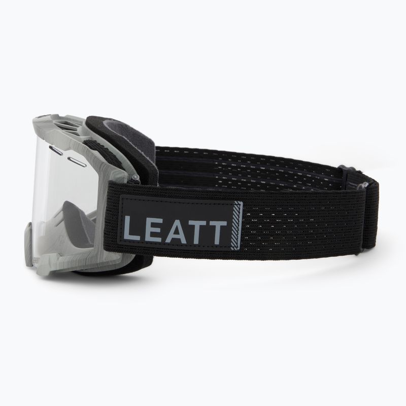 Leatt Velocity 4.0 MTB cycling goggles brushed/clear 4