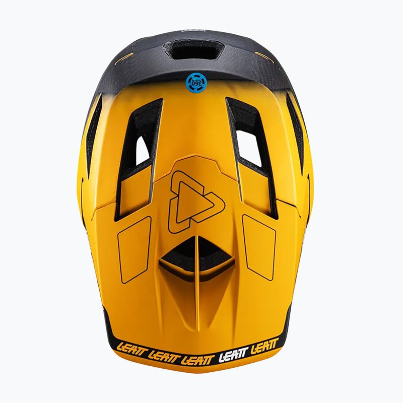 Leatt MTB bike helmet Gravity 6.0 Carbon V24 gold 5