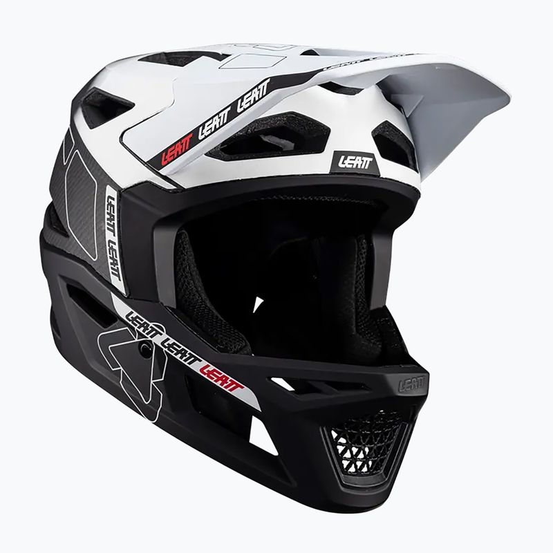 Leatt MTB bike helmet Gravity 6.0 Carbon V24 white