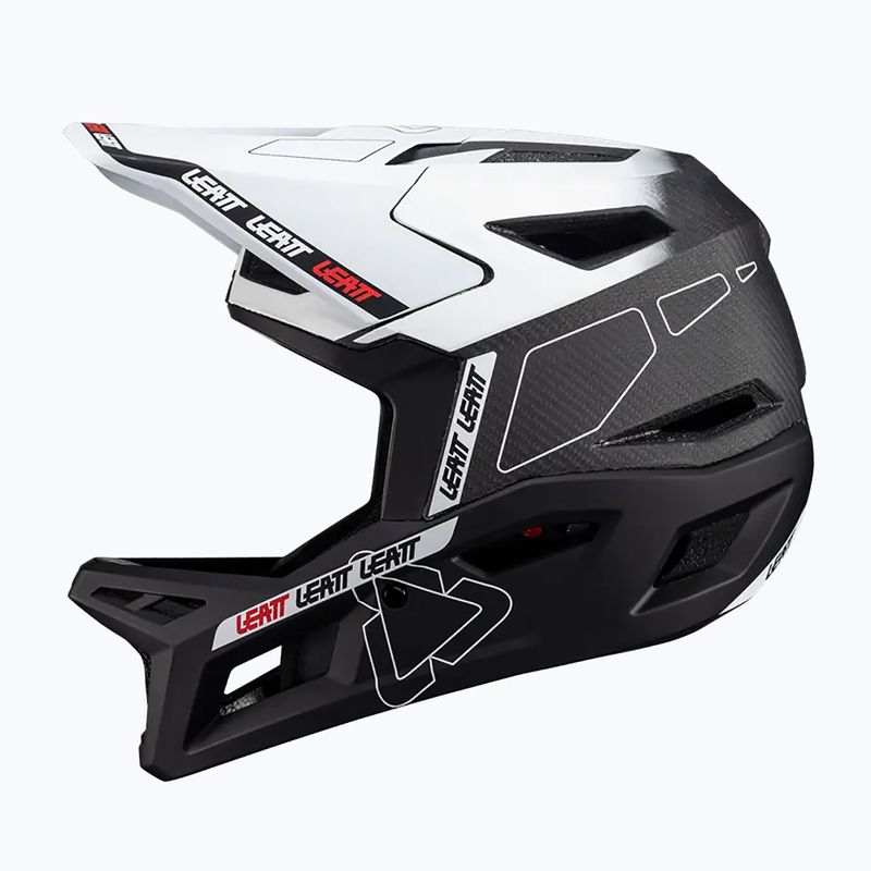 Leatt MTB bike helmet Gravity 6.0 Carbon V24 white 4