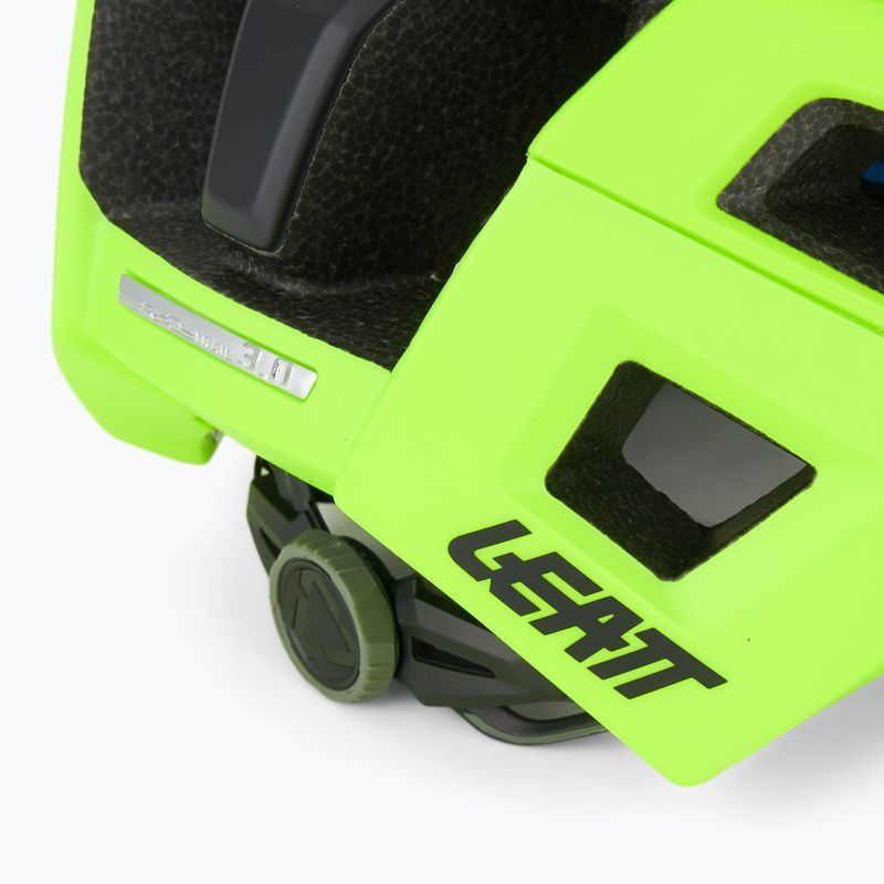 Leatt MTB Endurance 3.0 V24 lime bike helmet 7