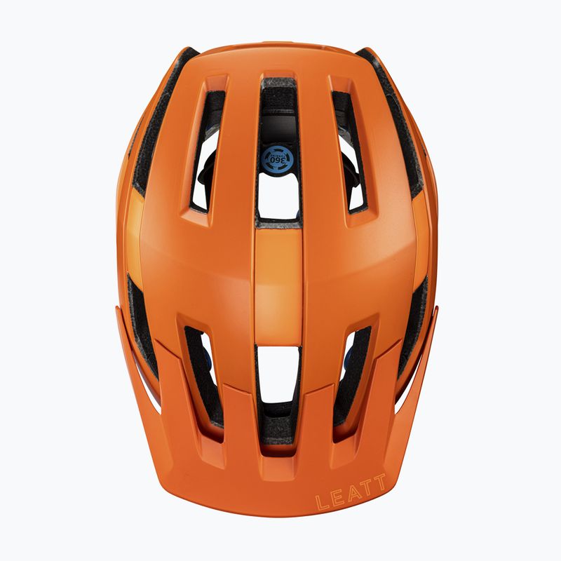 Leatt MTB Trail 3.0 V24 glow bike helmet 6