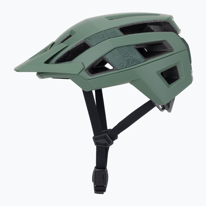 Leatt MTB Trail 3.0 V24 spinach bike helmet 3