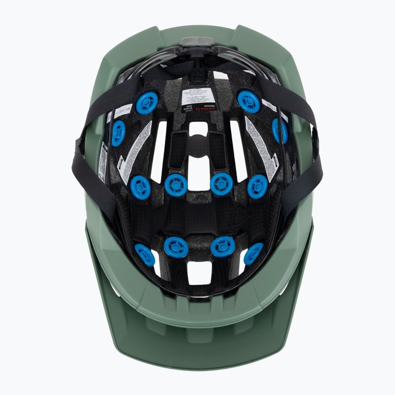 Leatt MTB Trail 3.0 V24 spinach bike helmet 5