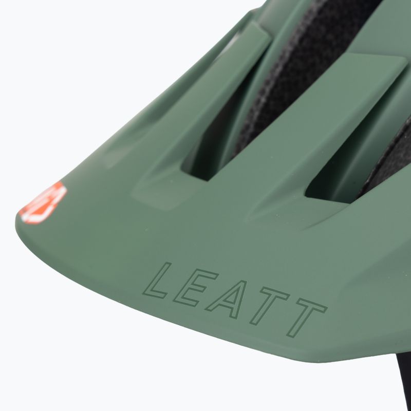 Leatt MTB Trail 3.0 V24 spinach bike helmet 7