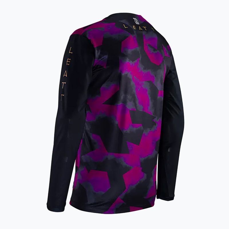 Men's Leatt MTB Gravity 3.0 cycling longsleeve purple 7
