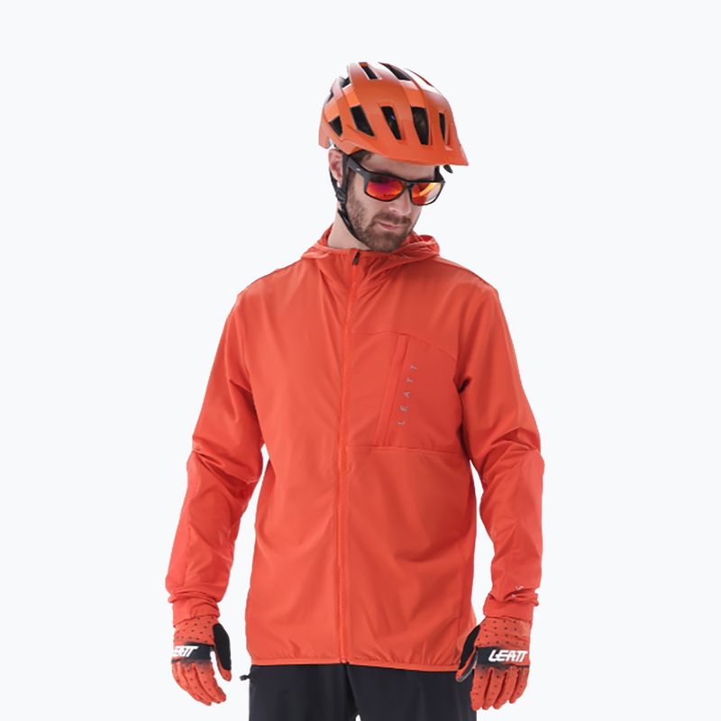 Leatt MTB Trail 1.0 men's cycling jacket glow