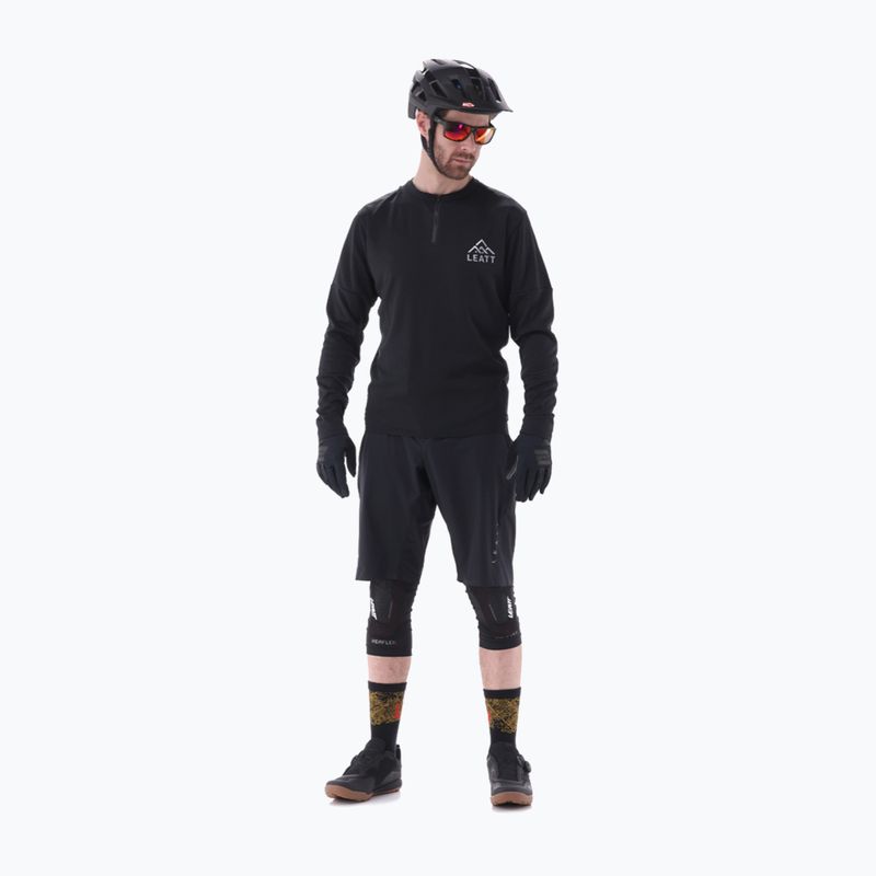 Men's Leatt MTB Trail 4.0 cycling longsleeve black 2