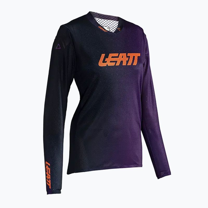Women's Leatt MTB Gravity 4.0 cycling longsleeve purple 4