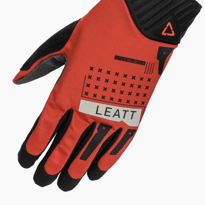 Leatt MTB 2.0 Windblock glow cycling gloves 5
