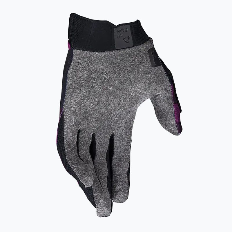 Men's Leatt MTB 1.0 GripR cycling gloves purple 3