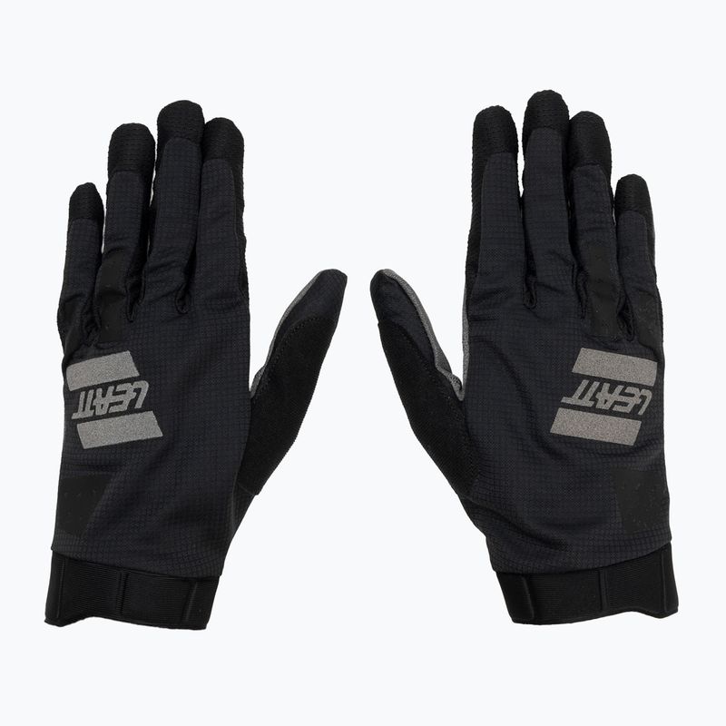 Leatt MTB 1.0 GripR stealth men's cycling gloves 2