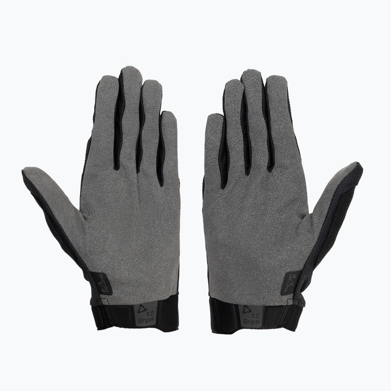 Leatt MTB 1.0 GripR stealth men's cycling gloves 3