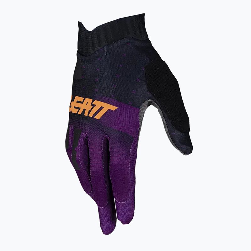 Women's cycling gloves Leatt MTB 1.0 GripR purple 2