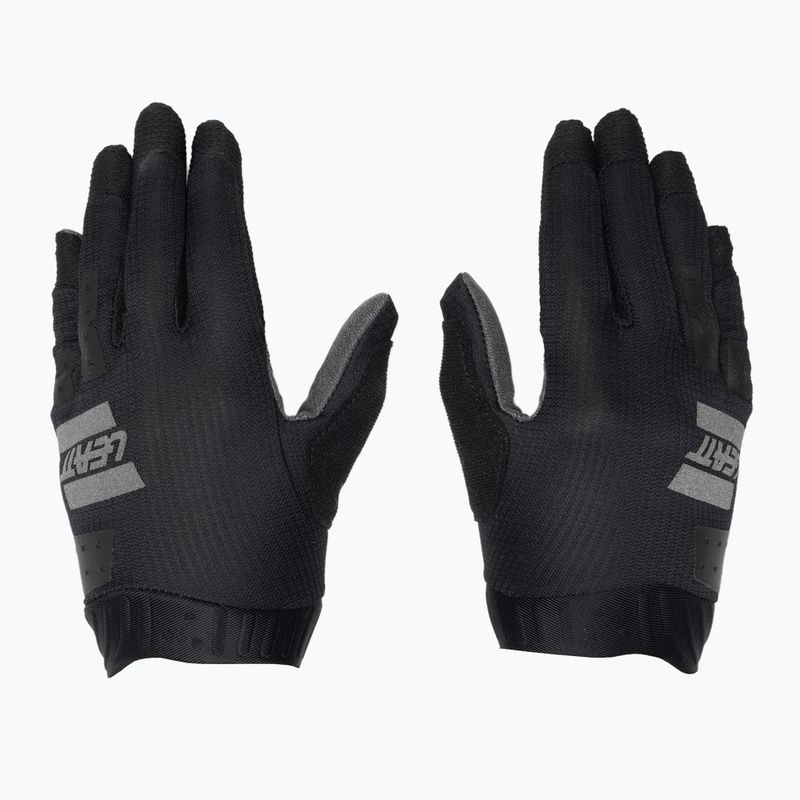 Children's cycling gloves Leatt MTB 1.0 GripR Jr stealth 2