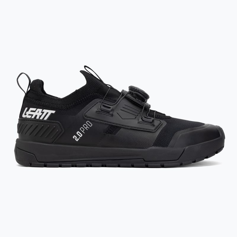Men's cycling platform shoes Leatt ProFlat 2.0 black 2