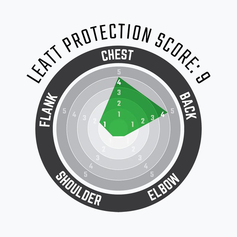 Cycling body armour Leatt Chest Protector ReaFlex black 3