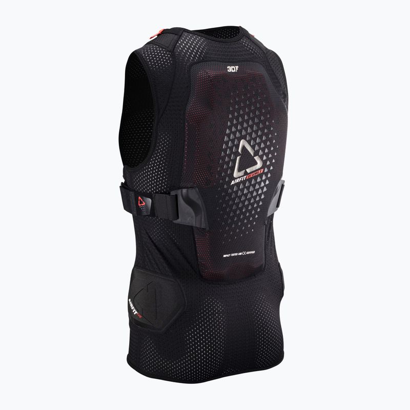 Men's Leatt 3DF AirFit Evo Vest black cycling jersey with protectors 2
