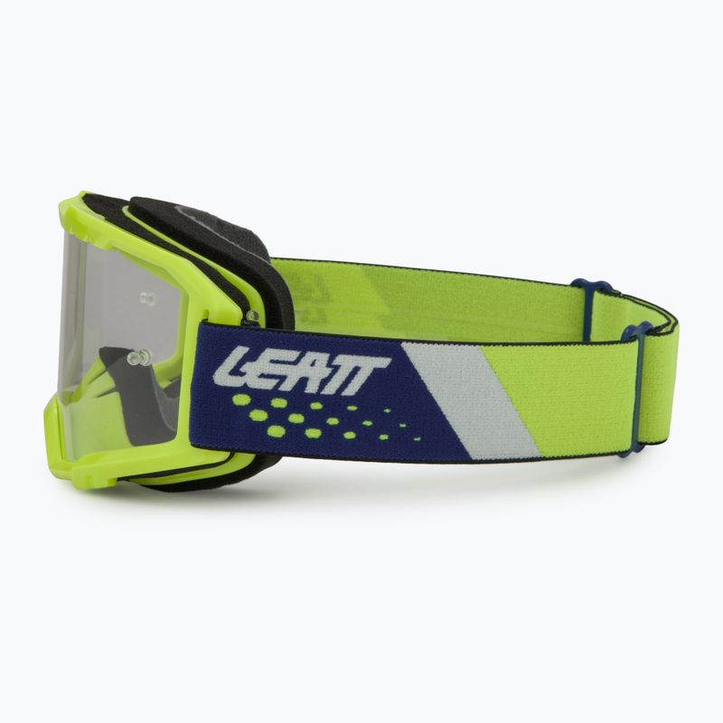Leatt Vizion 2.5 lime/clear cycling goggles 4
