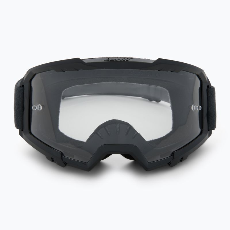 Leatt Vizion 2.5 stealth/clear cycling goggles 2