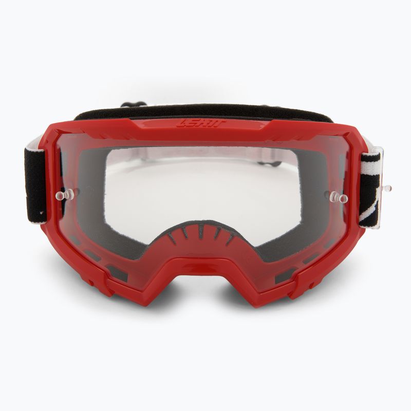 Children's bike goggles Leatt Vizion 2.5 Small red 2