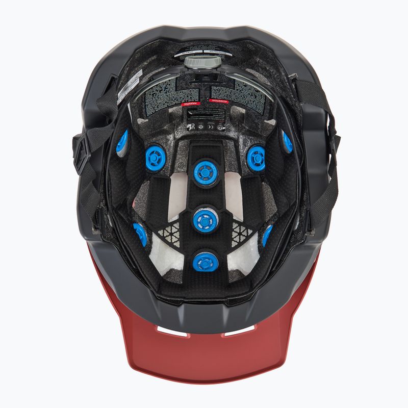 Leatt MTB AllMtn 4.0 V25 lava bike helmet 6