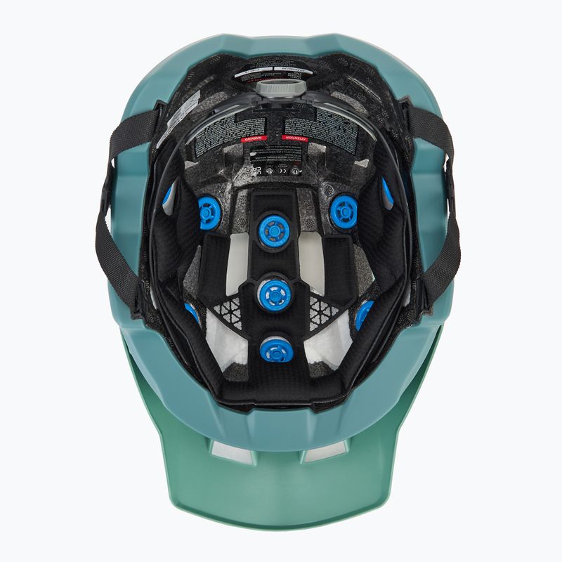 Leatt MTB AllMtn 4.0 V25 teal bike helmet 5