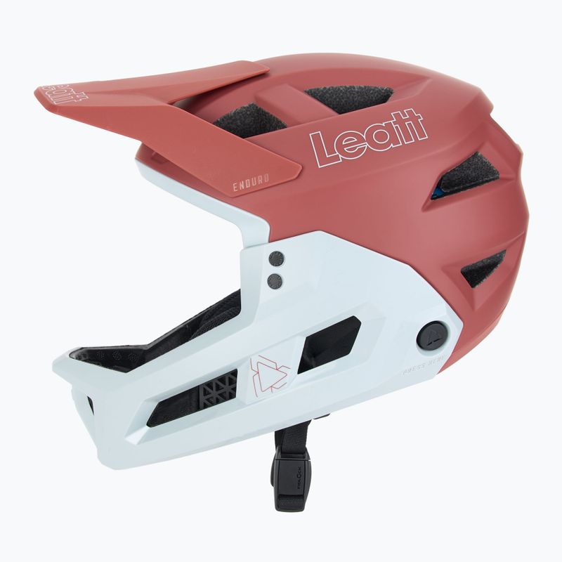 Leatt MTB Enduro 2.0 V25 lava bike helmet 4
