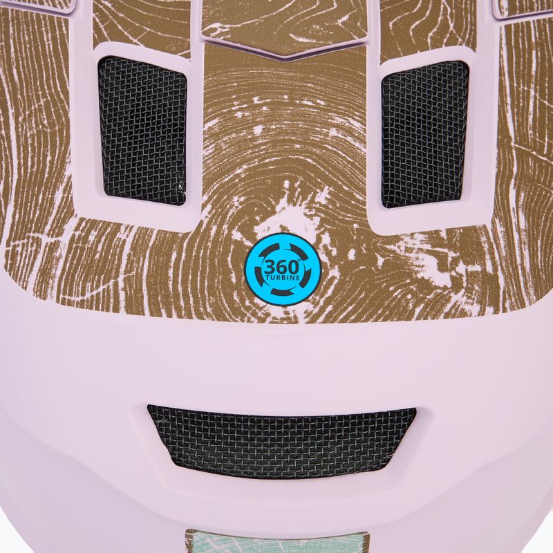 Leatt MTB Gravity 2.0 V25 lavender bike helmet 5