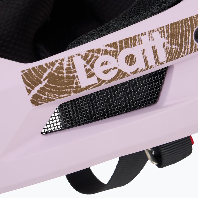 Leatt MTB Gravity 2.0 V25 lavender bike helmet 6