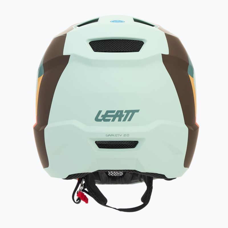 Leatt MTB Gravity 2.0 V25 mint bike helmet 4