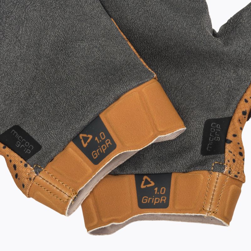 Leatt MTB 1.0 GripR rust men's cycling gloves 6