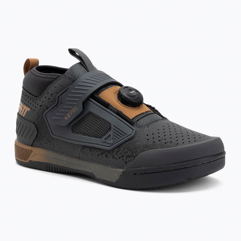Men's MTB cycling shoes Leatt ProClip 4.0 graphite