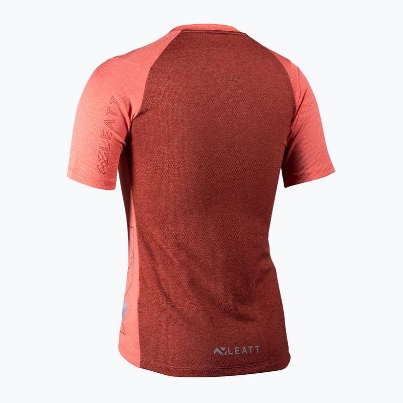 Men's cycling jersey Leatt MTB Trail 2.0 W coral 9