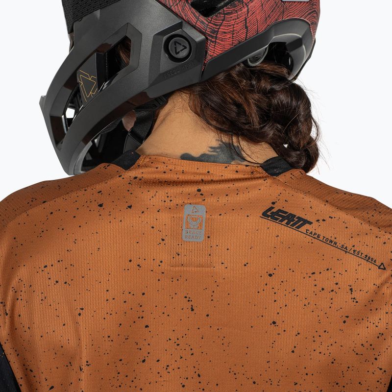 Women's cycling jersey Leatt MTB Enduro 3.0 W rust 3