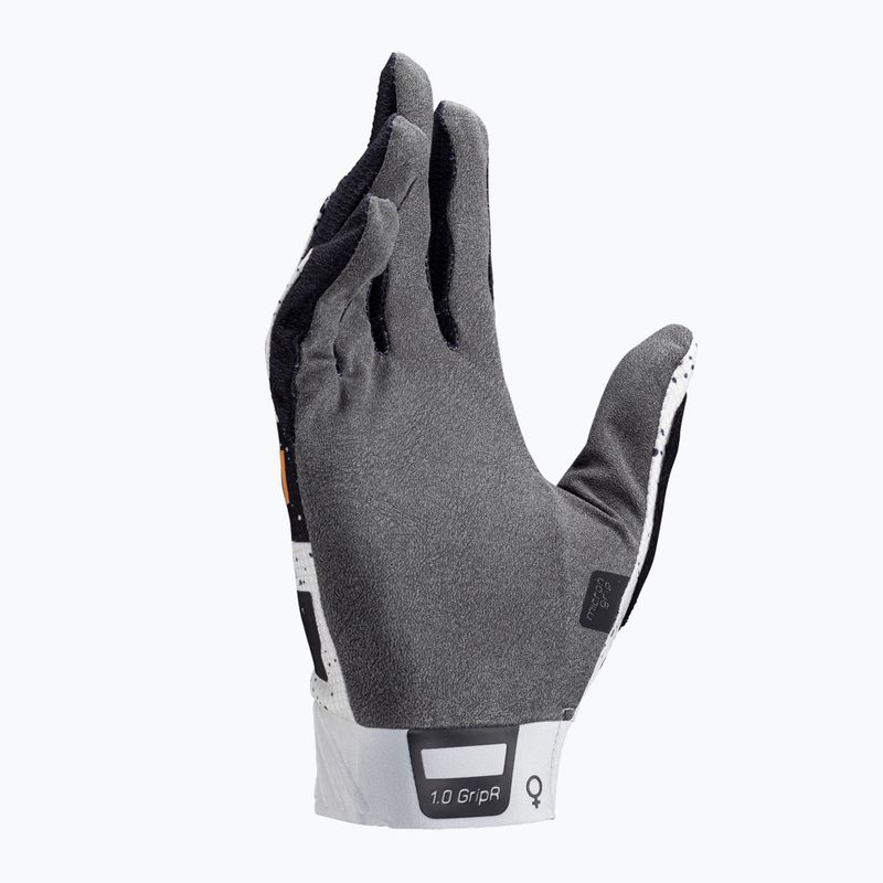 Leatt MTB 1.0 GripR cream women's cycling gloves 4