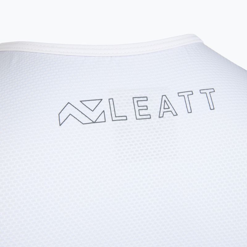 Men's cycling jersey Leatt Sleeveless Base white 4