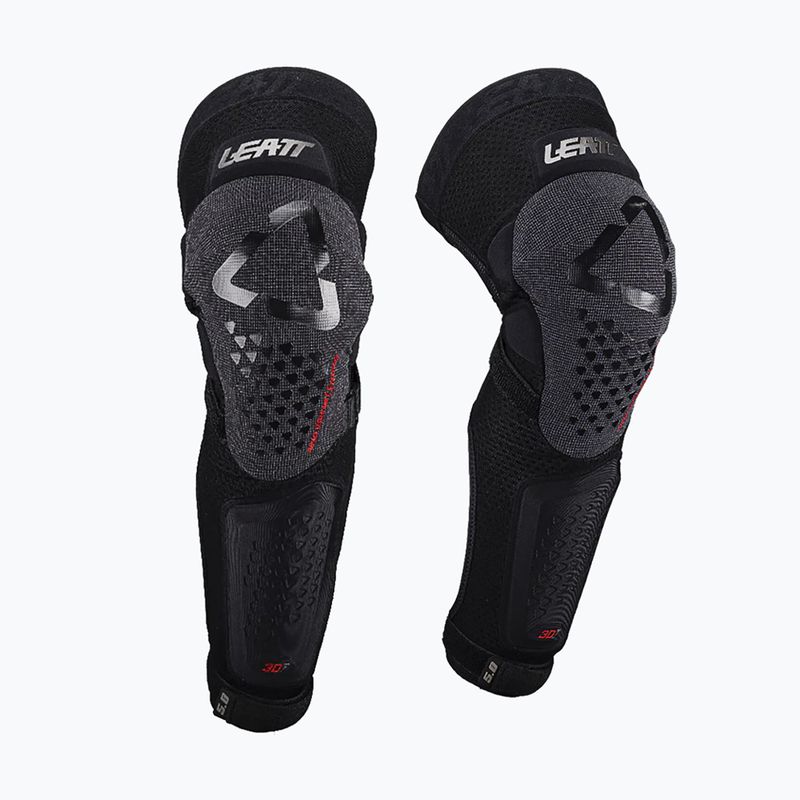 Cycling knee and shin guards Leatt 3DF 5.0 Evo EXT black 2