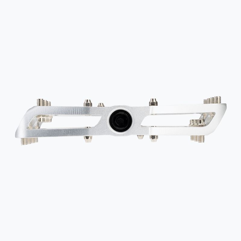 Leatt AllMnt 6.0 Flat silver bicycle pedals 4