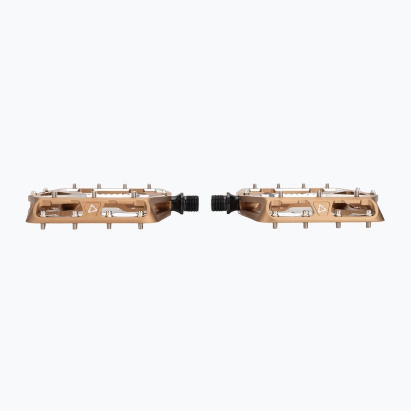Leatt AllMnt 6.0 Flat frost bronze bicycle pedals 3