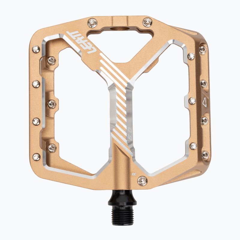 Leatt AllMnt 6.0 Flat frost bronze bicycle pedals 4