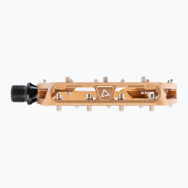 Leatt AllMnt 6.0 Flat frost bronze bicycle pedals 3