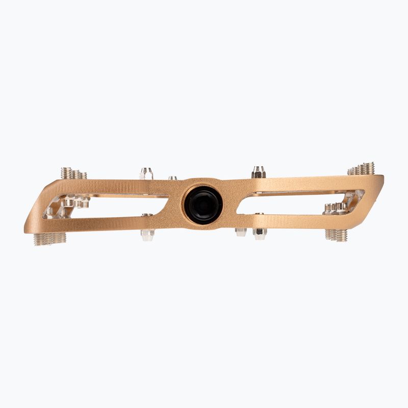 Leatt AllMnt 6.0 Flat frost bronze bicycle pedals 4