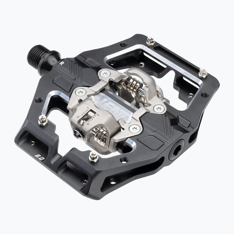 Leatt Gravity 6.0 Clip-in bike pedals black 2