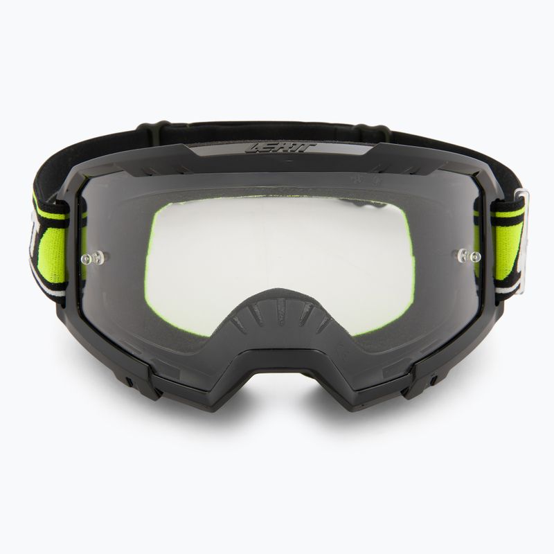 Bike goggles Leatt Vizion 2.5 black/neon yellow 2
