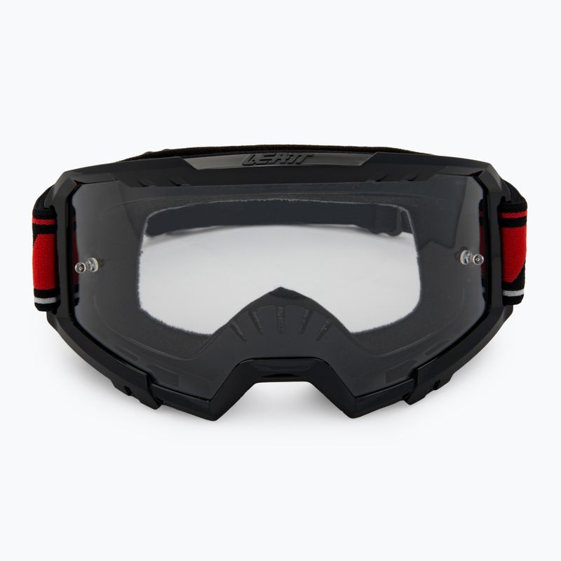 Bike goggles Leatt Vizion 2.5 black/red 2