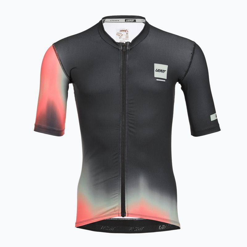 Men's cycling jersey Leatt MTB Endurance 3.0 heatmap black
