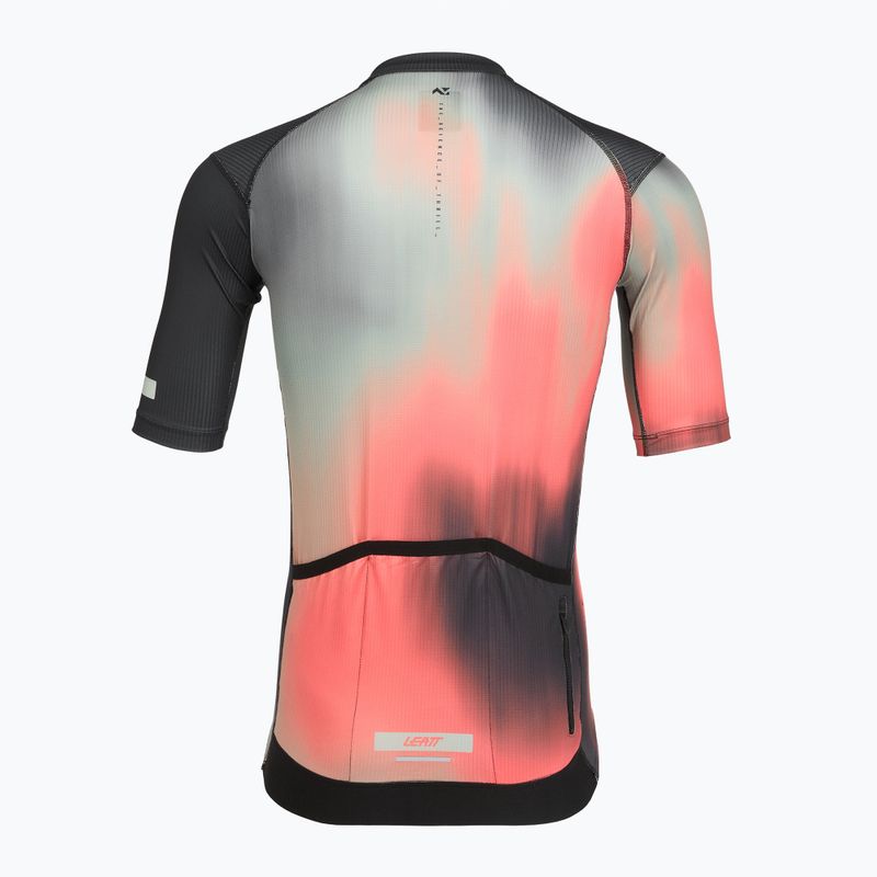 Men's cycling jersey Leatt MTB Endurance 3.0 heatmap black 2